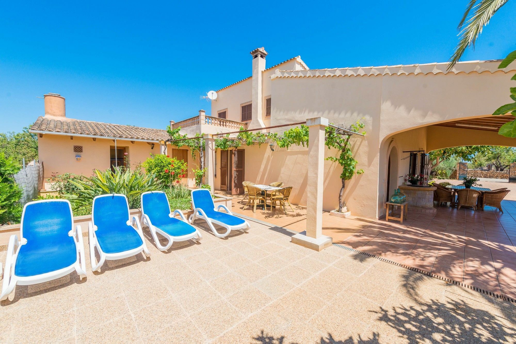 Clau De Sol Villa Can Picafort  Buitenkant foto